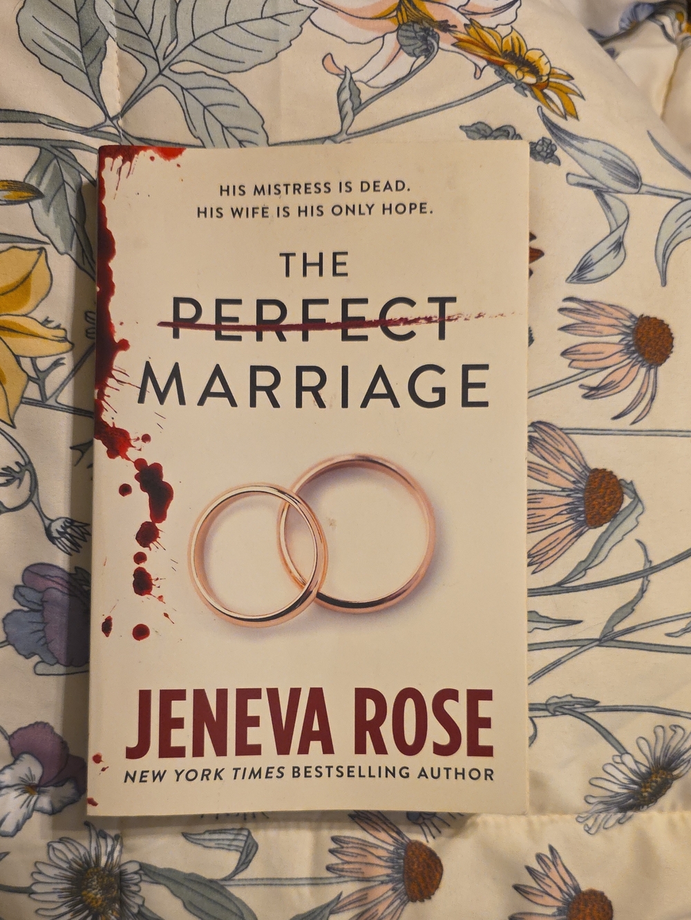 The Perfect Marriage- Jeneva Rose Paperback